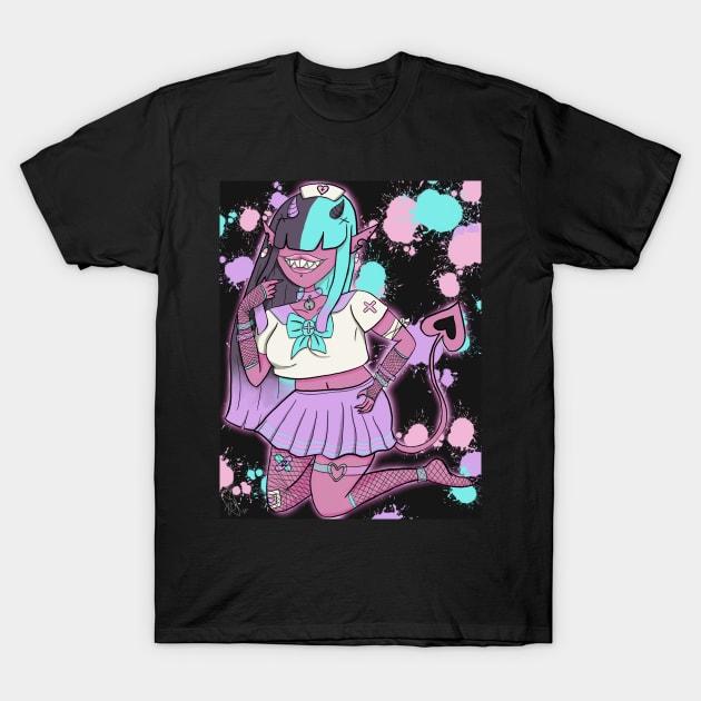 Menhera Monster T-Shirt by ZombieCheshire